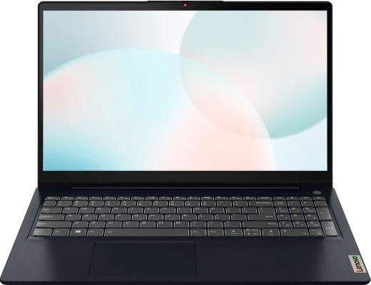 Ноутбук Lenovo IdeaPad 3 15ABA7 15.6" 1920x1080 AMD Ryzen 7-5825U SSD 256 Gb 8Gb Bluetooth 5.0 AMD Radeon Graphics синий DOS 82RN008LRK