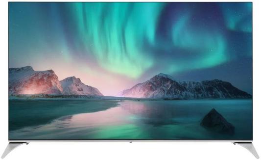 Телевизор LED 65" Hyundai H-LED65QBU7500 черный 3840x2160 60 Гц Smart TV Wi-Fi 2 х USB RJ-45 4 х HDMI