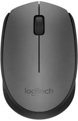 Мышь беспроводная Logitech M170 серый USB + радиоканал