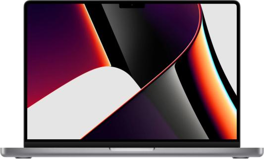 Ноутбук Apple MacBook Pro 14 14.2" 3024x1964 Apple -M1 Pro SSD 512 Gb 32Gb WiFi (802.11 b/g/n/ac/ax) Bluetooth 5.2 Apple M1 Pro (14-core) серый macOS Z15G000CK