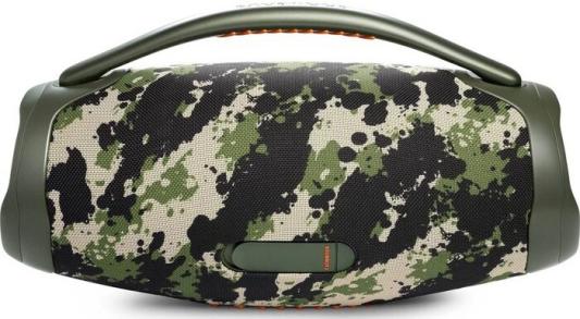 Портативная колонка JBL Boombox 3, 1.0, камуфляж, 180 Вт, Bluetooth, 10000мАч, влагозащита IP67