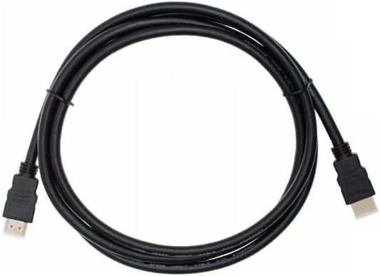 Кабель HDMI 3м Cactus CS-HDMI.1.4-3 круглый черный