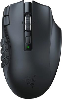 Мышь беспроводная Razer Naga V2 HyperSpeed черный оптическая игровая USB+Bluetooth RZ01-03600100-R3G1