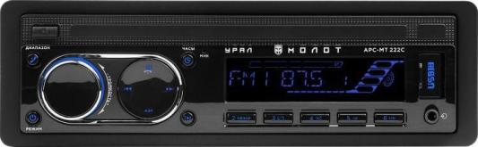 Автомагнитола Ural Молот АРС-МТ 222С 1DIN 4x25Вт