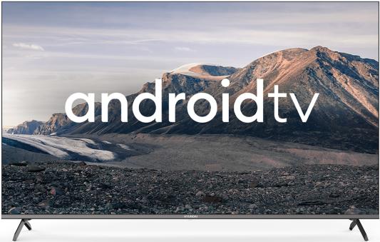 Телевизор LED 65" Hyundai H-LED65BU7006 черный серебристый 3840x2160 60 Гц Smart TV Wi-Fi 2 х USB Bluetooth 4 х HDMI