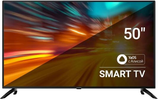 Телевизор 50'' SunWind SUN-LED50XU400, 4K Ultra HD, черный, СМАРТ ТВ, Яндекс.ТВ