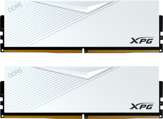 Оперативная память для компьютера 64Gb (2x32Gb) PC5-48000 6000MHz DDR5 DIMM CL30 ADATA XPG Lancer AX5U6000C3032G-DCLAWH