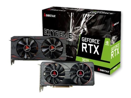 Видеокарта Biostar nVidia GeForce RTX 3070 8GB GDDR6 256-bit DPx3 HDMI