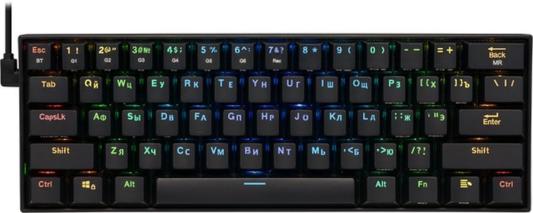 Клавиатура беспроводная Defender Draconic USB + Bluetooth черный