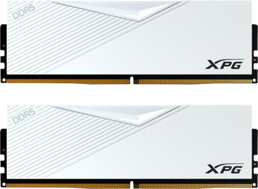 Оперативная память для компьютера 32Gb (2x16Gb) PC5-51200 6400MHz DDR5 DIMM CL32 ADATA XPG Lancer AX5U6400C3216G-DCLAWH