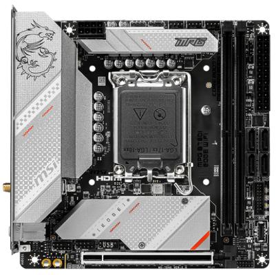 Материнская плата MSI MPG B760I EDGE WIFI Socket 1700 B760 2xDDR5 1xPCI-E x16 4xSATA III mini-ITX Retail