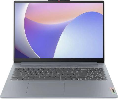 Ноутбук 15.6" Lenovo IdeaPad Slim 3 15IRU8 1920x1080 Intel Core i3-1305U SSD 256 ГБ 8 ГБ Bluetooth 5.1 Intel UHD Graphics серый DOS 82X7004BPS