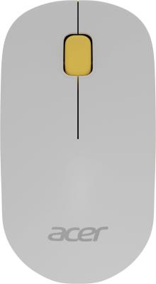 Мышь Acer OMR200 желтый оптическая (1200dpi) беспроводная USB для ноутбука (2but)