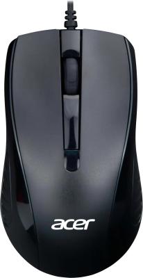 Мышь Acer OMW136 черный оптическая (1000dpi) USB (2but)