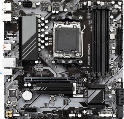 A620M GAMING X, Socket AM5, AMD A620, 4xDDR5-5200, HDMI+DP, 1xPCI-Ex16, 1xPCI-Ex1, 4xSATA3(RAID 0/1/10), 1xM.2, 8 Ch Audio, GLan, (2+2)xUSB2.0, (3+2)xUSB3.2, (1+1)xUSB3.2 Type-C™, 1xPS/2, mATX, RTL