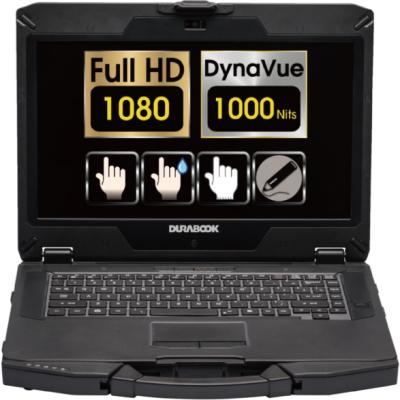 Ноутбук Durabook Z14I 14" 1920x1080 Intel Core i5-1135G7 SSD 256 Gb 8Gb WiFi (802.11 b/g/n/ac/ax) Bluetooth 5.2 Intel Iris Xe Graphics черный Windows 11 Professional Z4E1P2DAEBXX