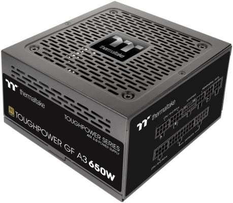 Блок питания ATX 650 Вт Thermaltake Toughpower GF A3/0650W/Fully Modular/Non Light/Full Range/Analog/80 Plus Gold/EU/JP Main CAP PS-TPD-0650FNFAGE-H All Flat Cables/Gen 5