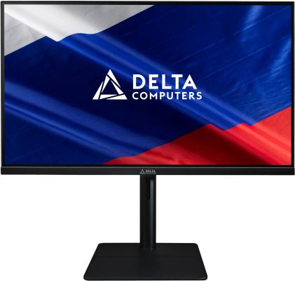 Монитор 27" Delta Computers Сова OM270I черный, IPS, 5ms, 16:9, 1920x1080, 250 cd/m?, 178°/178°, 75Hz, HDMI, VGA, DP, матовая, HAS, Pivot, FreeSync, FHD