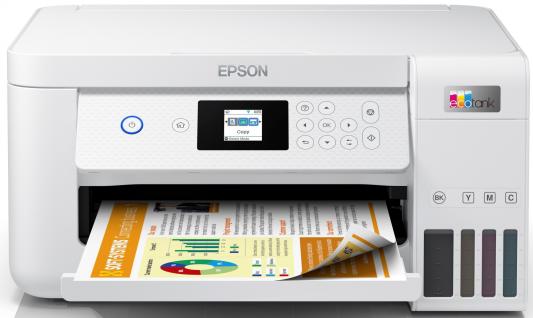 МФУ струйное Epson L4260 (A4, принтер/сканер/копир, 5760x1440dpi, 33чб/20цв. ppm, Duplex, СНПЧ, Wi-Fi, USB) C11CJ63513
