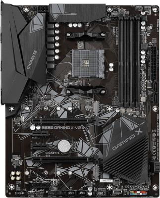 Материнская плата GigaByte B550 GAMING X V2 Socket AM4 AMD B550 4xDDR4 2xPCI-E 16x 3xPCI-E 1x 4xSATA III ATX Retail