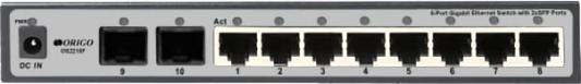 Unmanaged Switch 8x1000Base-T, 2x1000Base-X SFP, metal case
