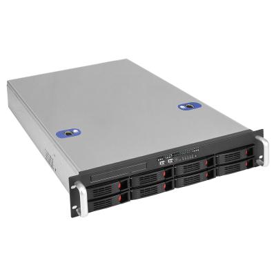 Серверный корпус ExeGate Pro 2U660-HS08 <RM 19", высота 2U, глубина 660, БП 2U-920ADS, 8xHotSwap, USB>