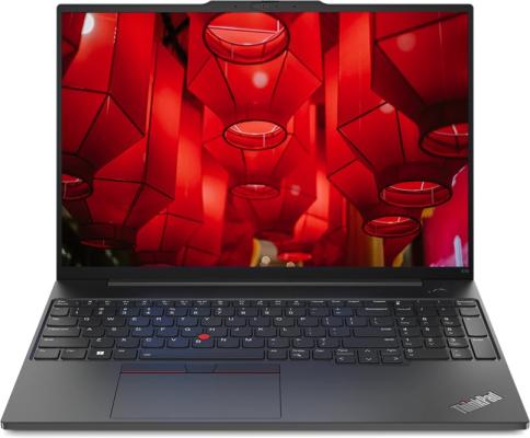 Ноутбук Lenovo ThinkPad E16 Gen 1 16" 1920x1200 Intel Core i5-1335U SSD 512 Gb 8Gb WiFi (802.11 b/g/n/ac/ax) Bluetooth 5.1 Intel Iris Xe Graphics черный DOS 21JN009KRT