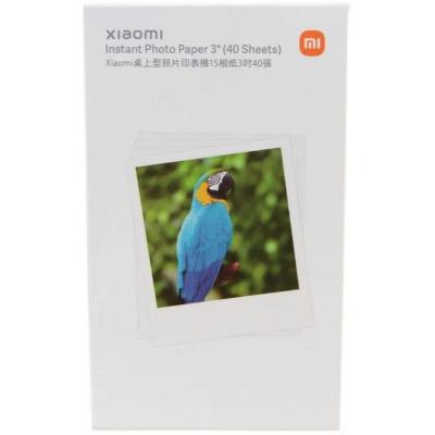 Бумага для фотопринтера Xiaomi Instant Photo Paper 3&quot; (40 Sheets)