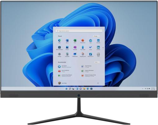 Моноблок 23.8" iRu P233 1920 x 1080 IPS Intel Core i3-1005G1 16Gb SSD 256 Gb Intel UHD Graphics Windows 11 Pro черный 1971918