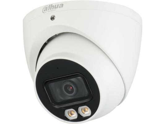 Камера видеонаблюдения аналоговая Dahua DH-HAC-HDW1801TP-IL-A-0280B-S2 2.8-2.8мм HD-CVI HD-TVI цв. корп.:белый