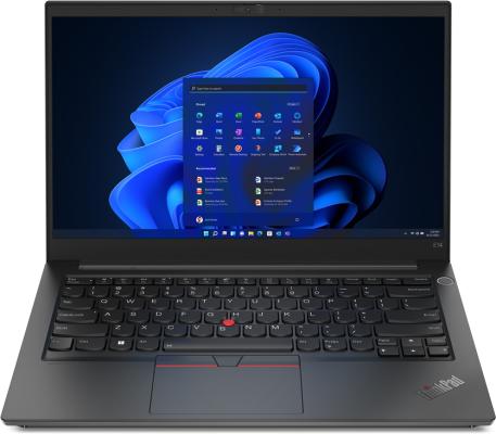 Ноутбук Lenovo ThinkPad E14 14" 1920x1080 Intel Core i5-1235U SSD 256 Gb 8Gb WiFi (802.11 b/g/n/ac/ax) Bluetooth 5.1 Intel Iris Xe Graphics черный Windows 11 Professional 21E30052RT