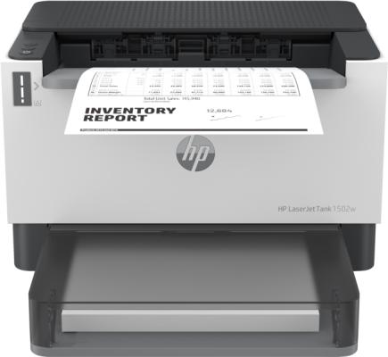 Принтер лазерный ч/б HP LaserJet Tank 1502w (A4, 1200x1200 dpi, 22 стр/мин, Wi-Fi, USB)