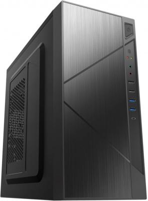 Корпус mATX 450Вт Forza mATX case, black, w/PSU 450W 12cm, w/2xUSB2.0, w/2xUSB3.0, w/1xType-C (USB2.0), w/pwr cord, w/o FAN