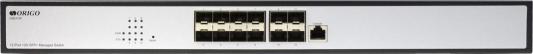 Коммутатор Origo OS6112F OS6112F/A1A (L3) 12SFP+ управляемый