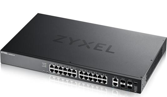 Коммутатор Zyxel XGS2220-30F-EU0101F (L3) 2x10Гбит/с 24SFP 4SFP+ управляемый
