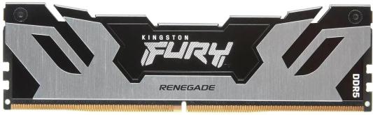 Оперативная память для компьютера 24Gb (1x24Gb) PC5-51200 6400MHz DDR5 DIMM CL32 Kingston Fury Renegade KF564C32RS-24