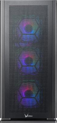 Корпус Formula Air Power G5 EX черный без БП ATX 4x120mm 2xUSB3.0 1xUSB3.1 audio bott PSU