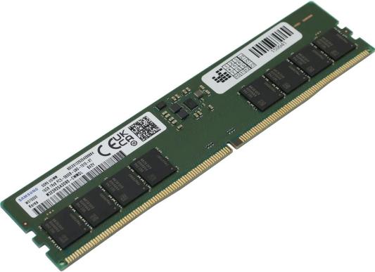 Оперативная память для компьютера 16Gb (1x16Gb) PC5-44800 5600MHz DDR5 DIMM CL46 Samsung M323R2GA3DB0-CWM M323R2GA3DB0-CWM