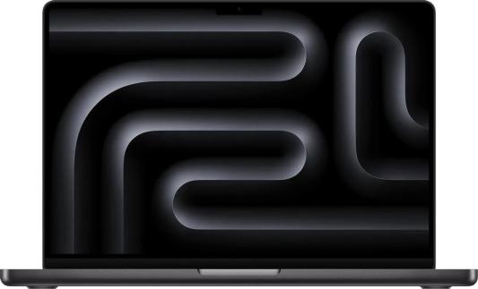 Ноутбук Apple MacBook Pro A2992 M3 Pro 11 core 18Gb SSD512Gb/14 core GPU 14.2" Retina XDR (3024x1964) Mac OS black WiFi BT Cam (MRX33LL/A)