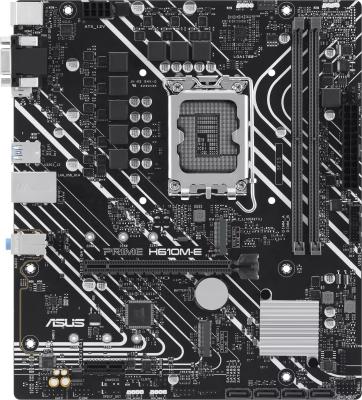 Материнская плата ASUS PRIME H610M-E-CSM Socket 1700 H610 2xDDR5 1xPCI-E 16x 1xPCI-E 1x 4xSATA III mATX Retail PRIME H610M-E-CSM