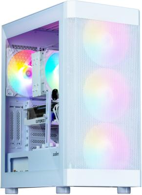 Корпус  Zalman Miditower i4 TG White (без БП)