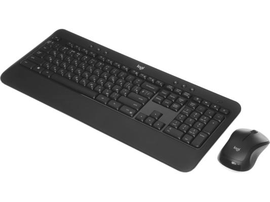 Комплект беспроводной клавиатура + мышь Logitech MK540 Advanced, USB-радиоканал, мультимедийная, черный