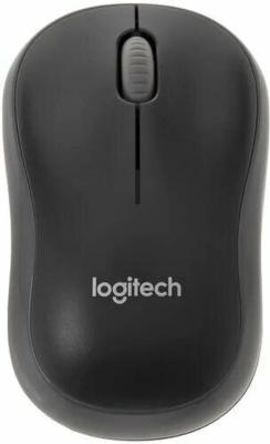 Мышь Logitech M186 черный/серый оптическая (1000dpi) беспроводная USB2.0 для ноутбука (2but) 910-004131