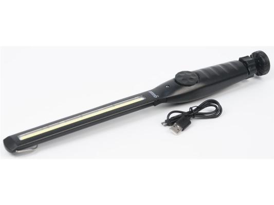 Фонарь Gauss GFL801 черный 8Вт лам.:светодиод. (GF801)