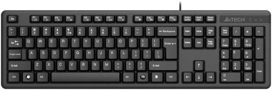 Клавиатура A4Tech KKS-3 черный USB
