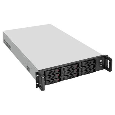 Серверный корпус ExeGate Pro 2U650-HS09 <RM 19", высота 2U, глубина 650, БП 2U-920ADS, 9xHotSwap, 2*USB>