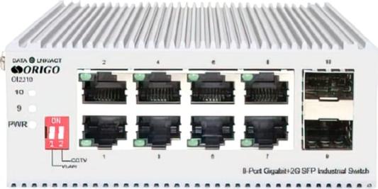 Коммутатор Origo OI2210 OI2210/A1A (L2) 8x1Гбит/с 2SFP неуправляемый