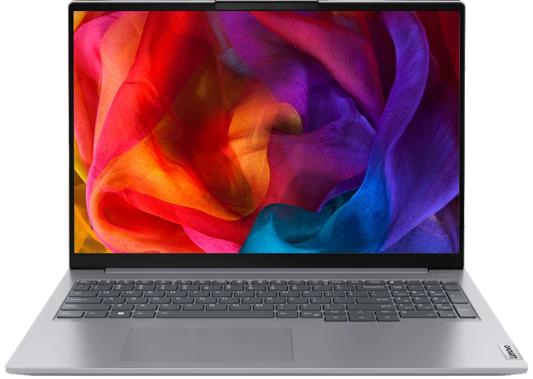 Ноутбук Lenovo ThinkBook 16 G6 16" 1920x1200 Intel Core i7-13700H SSD 512 Gb 8Gb WiFi (802.11 b/g/n/ac/ax) Bluetooth 5.1 Intel Iris Xe Graphics серый DOS 21KH005SEV