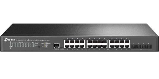 TP-Link TL-SG3428XPP-M2, Управляемый коммутатор JetStream уровня 2+ с 24 портами 2,5 Гбит/с (8 портов PoE++, 16 портов PoE+) и 4 портами SFP+ 10 Гбит/с