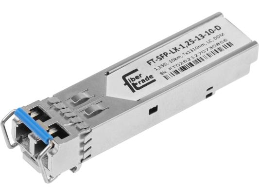 Трансивер Future Technologies FT-SFP-LX-1,25-13-10-D SFP SM 1.25Гбит/с Tx:1310нм до 10км